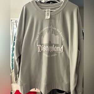 Gray Disneyland Resort Sweatshirt